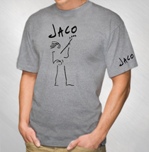 Jaco Pastorius Drawing Mens Tee